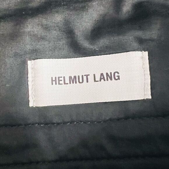 Helmut Lang Womens Black Marble Twill Skinny Ankle Pants Size 27 - Picture 7 of 11